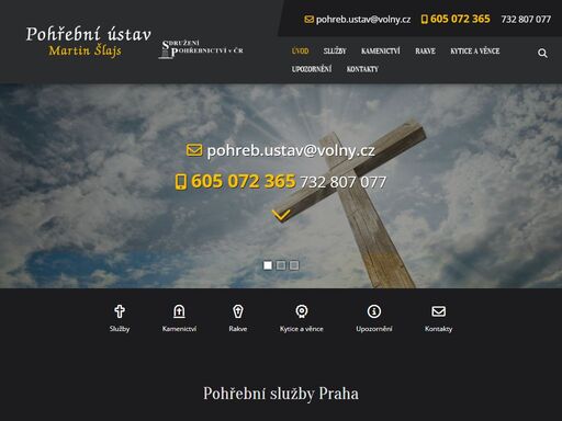 pohřební ústav, pohřební služba, pohřeb praha 5, smíchov