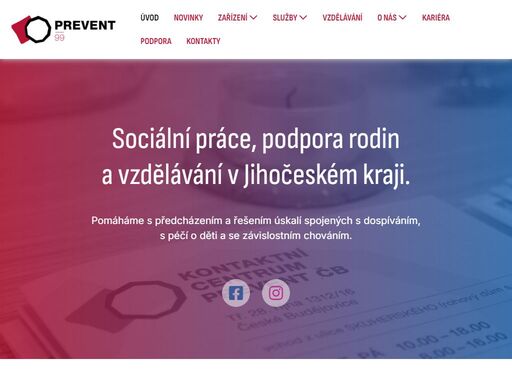 pomáháme s předcházením a řešením úskalí spojených s dospíváním, s péčí o děti a se závislostním chováním.