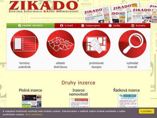 zikado - inzertní časopis