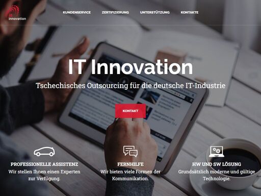 wir sind it innovation - tschechisches outsourcing für die deutsche it-industrie! wir bieten ihnen professionelle assistenz, fernhilfe, hw und sw lösung.