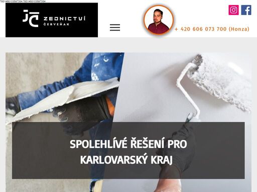 zednictví červeňak |  váš spolehlivý partner | 
rekonstrukce | zednictví/ karlovarský kraj |  