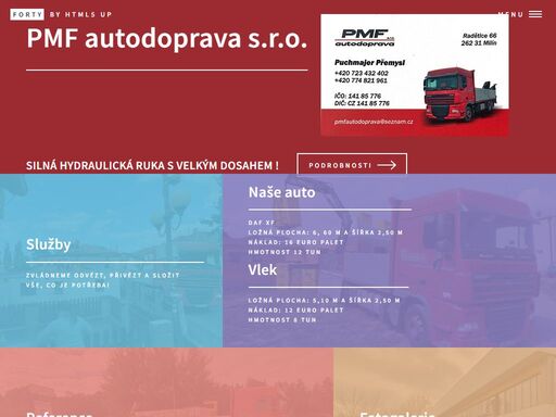pmf autodoprava