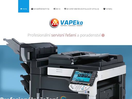 servis a oprava a prodej všech značek kopírovacích strojů, kopírek, tiskáren, skartovaček.