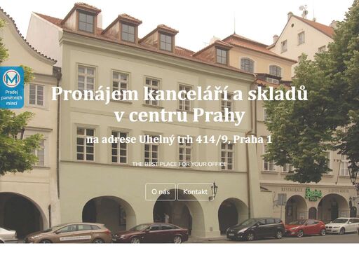 pronájem kanceláří, ubytovacích prostor, skladů a parkovacích míst na praze 1