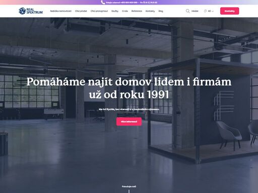 na realitním trhu působíme od roku 1991. klientům poskytujeme profesionální realitní služby s právní jistotou. víme jak výhodně prodat, koupit i pronajmout nemovitost. pomůžeme i vám! nabídka nemovitostí.