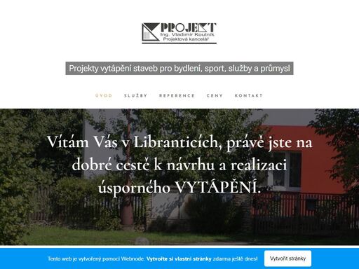 vítám vás v libranticích, právě jste na dobré cestě k návrhu a realizaci úsporného vytápění.