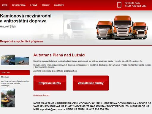 přeprava zásilek kamionová doprava planá nad lužnicí. přeprava domů. vnitrostátní doprava, doprava zásilek do zemí eu. spedice planá nad lužnicí.
