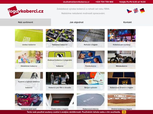 vinylové podlahové krytiny gerflor. bytové, zátěžové a kusové koberce. soklové a přechodové lišty. 