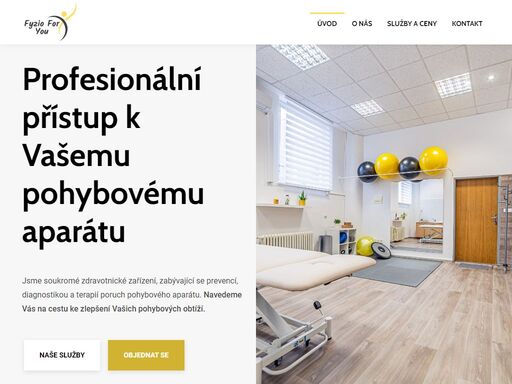 soukromé zdravotnické zařízení zabývající se prevencí, diagnostikou a terapií poruch pohybového aparátu.