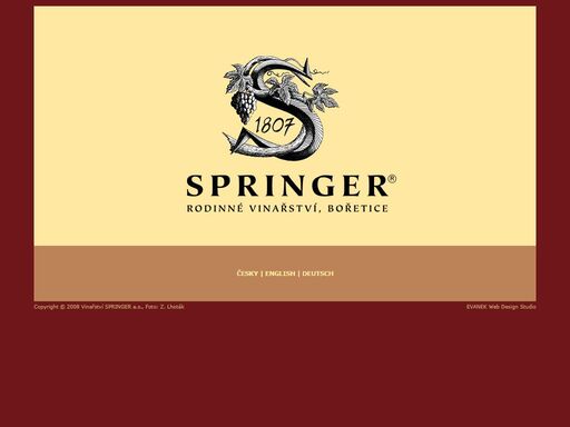 vinařství springer