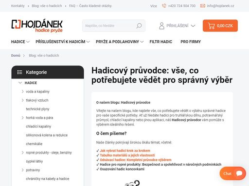 široký výběr hadic – na piliny, na chladící kapaliny, na benzín i potraviny. |dlouholetá tradice v oboru | mnoho položek skladem| prodejna v českých budějovicích|

rádi vám odborně poradíme. dodávku zboží na místo určení zajistíme.