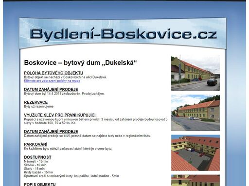 prodej bytu v bytovém dome v boskovicích