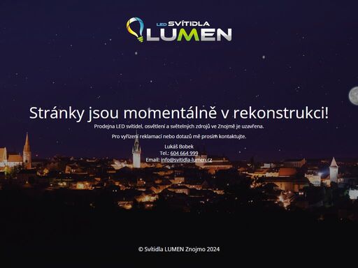 prodejna led svítidel, osvětlení a světelných zdrojů ve znojmě za bezkonkurenční ceny.
