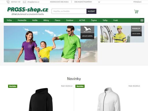 pross reklama - reklamní textil s označením. požadavek na označení textilu zvolíte v detailu produktu vybráním jedné ze tří možností.následně vás budeme kontaktovat pro upřesnění a vytvoříme cenovou kalkulaci na míru.využijte našich bohatých zkušeností s výšivkami. naše výšivky mají kvalitu!





výšivka


…