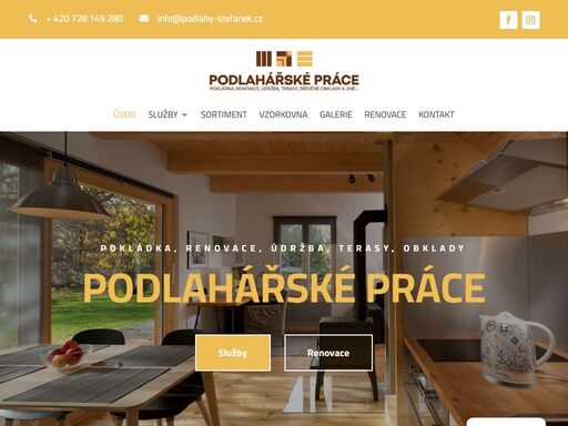 provádím podlahářské práce především na jindřichohradecku a vysočině. renovace a broušení podlah. podlahy štefánek