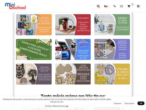 vítejte v e-shopu! :: miniobchod.cz