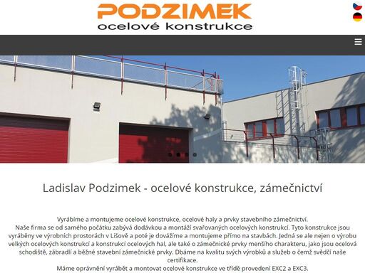 vyrábíme ocelové konstrukce až do třídy provedení exc3 dle čsn en 1090.