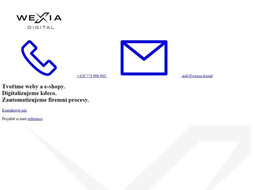 tvoříme weby a e-shopy. digitalizujeme kdeco. zautomatizujeme firemní procesy.