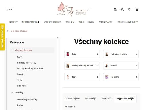 unikátní kousky oblečení na jógu a tanec. vyrobeno s láskou na bali a v čr. eko materiály. prohlédněte si naše novinky a bestsellery.