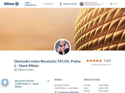 obchodní místo revoluční 25/767, praha 1