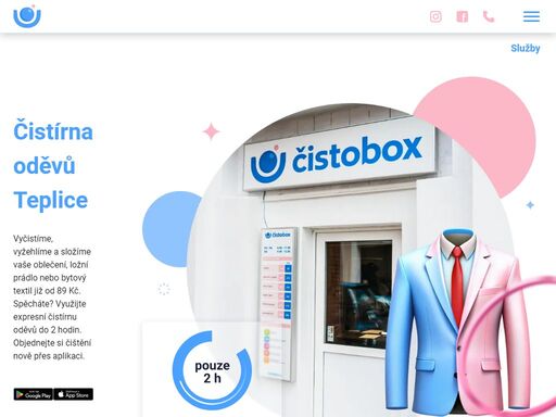 čistobox - vysoce kvalitní chemické čištění