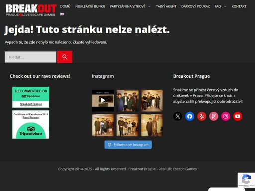 nejlepší zábava v centru prahy. zažijte s přáteli něco opravdu nevšedního. navštivte naši únikovou místnost a zkuste se dostat ven za méně než 60min...