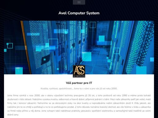 jsme váš partner pro it v ostravě již od roku 2000. vše od hardwaru, softwaru až po servis a poradenství.