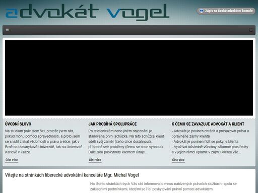 advokátní kancelář mgr. michal vogel liberec