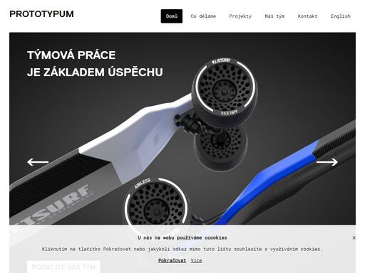 naš vize je vytvářet a podílet se na vývoji udržitelných produktů, které zvyšují kvalitu života okolo nás. díky kreativnímu a flexibilnímu týmu s bohatými zkušenostmi dokážeme pracovat na rozmanitých projektech. nebojíme se prošlapávat nové cesty. k našim zákazníkům patří nejen průmyslové podniky a menší firmy, ale i dynamicky rostoucí startupy a jednotliví designéři, kteří potřebují technicky vyřešit dílčí část svého projektu.umíme uchopit projekt od počátku a celý ho vést až k dotažení do výroby, ale zároveň jsme schopni naskočit i v jeho průběhu. ke každému projektu přistupujeme individuálně a vždy se snažíme přijít s nejlepším možným řešením pro danou technologii a materiál.