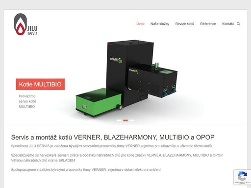 servis kotlů verner, multibio a opop
