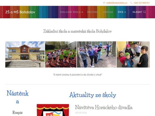 základní škola a mateřská škola bohdalov