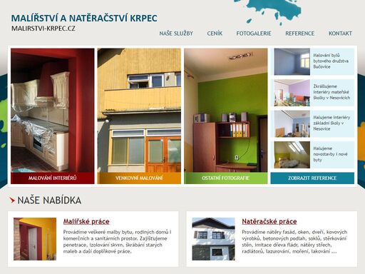 krpec malířství natěračství bučovice