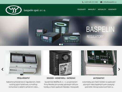 společnost baspelin, s.r.o. přináší špičková řešení v oblasti automatik hořáků, regulátorů a vývoje a výroby elektroniky.
