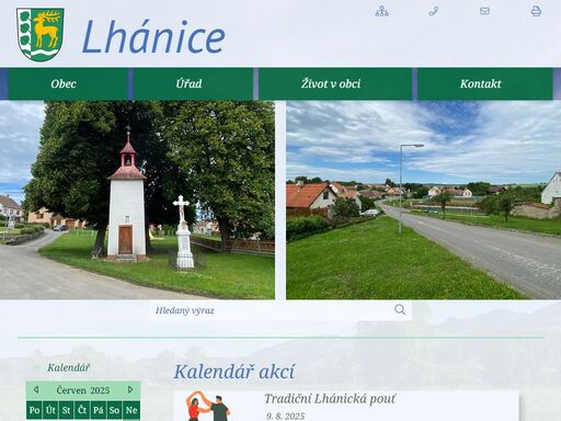 oficiální stránky obce