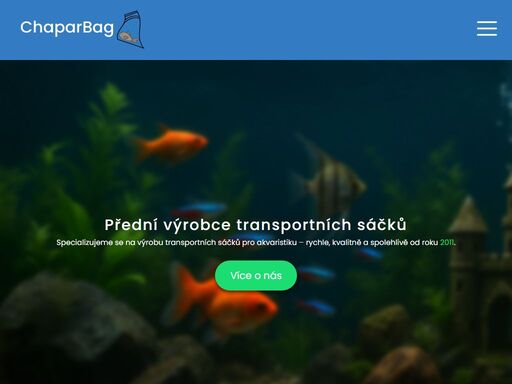 firma chapar bag s.r.o. vyrábí transportní sáčky v batelově. nabízíme sáčky pro přepravu ryb, potravin i technických komponent.