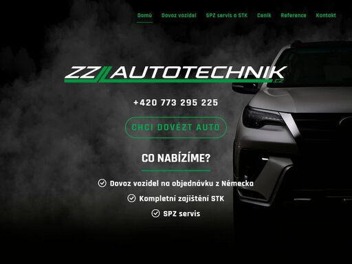 dovoz a servis vozidel