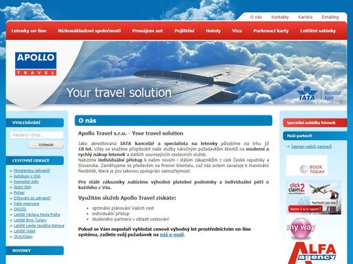 apollo travel s.r.o. - your travel solution