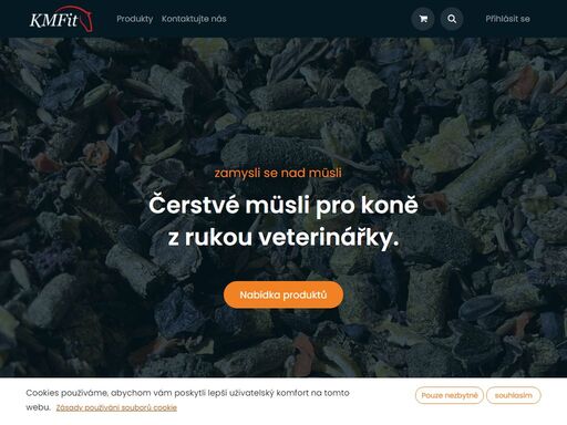 vyberte si z prémiových krmiv pro koně. přírodní složení, podpora výkonu a zdraví. objednejte si kvalitní výživu pro svého koně na kmfit.cz! zamysli se nad müsli