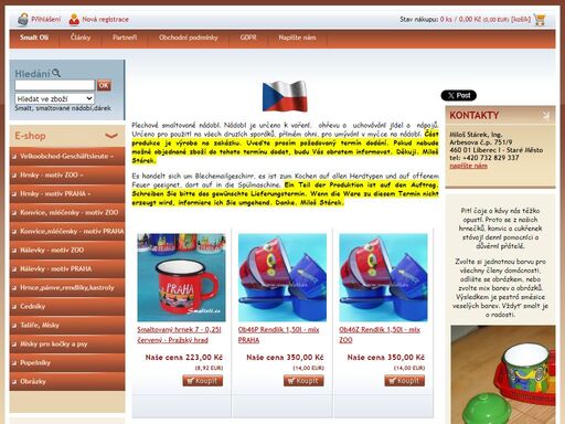 on-line  prodej smaltového nádobí, smaltových šperků,hrnek,hrneček,smaltovaný hrnek, smaltovaný hrneček, zoo