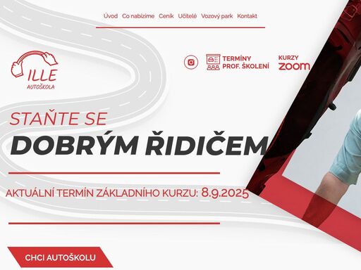 staňte se dobrým řidičem... autoškola ille třeboň. nabízíme autoškolu, školu smyku, školení profesních řidičů, kondiční jízdy, kurz ekonomické jízdy.