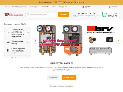 specializovaný velkoobchod pro vytápění, měření a regulaci vytápění. distributor ekvitermních a prostorových regulátorů siemens. top partner brilon.