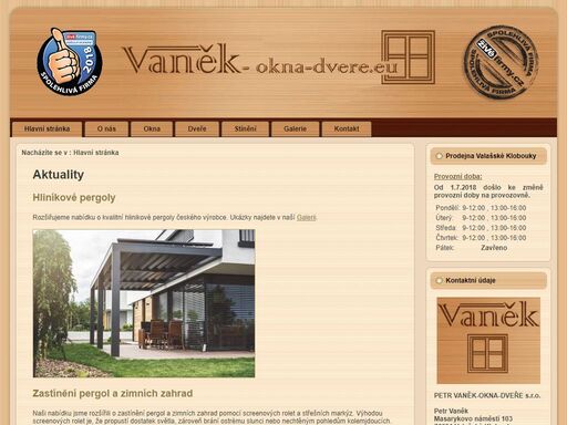 firma petr vaněk okna dveře nabízíme plastová, dřevěná dřevohliníková okna a dveře dřevěné, masivní, ekonomické, rámové, cpl, vstupní, vnitřní, posuvné. sítě proti hmyzu,sušáky