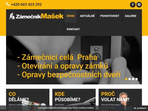 zámečník praha a zámečnictví praha