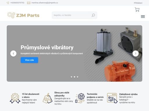 společnost zjm parts s.r.o. se specializuje na prodej pohonů strojů a nejrůznějších strojních dílů. zastupujeme na našem trhu několik světových výrobců.