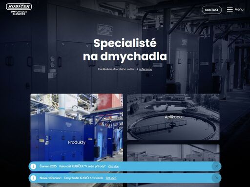 jsme největším českým výrobcem a dodavatelem dmychadel pro široké spektrum aplikací. svým partnerům garantujeme léty zdokonalovanou absolutní profesionalitu ve všech aspektech našich výrobků a služeb.