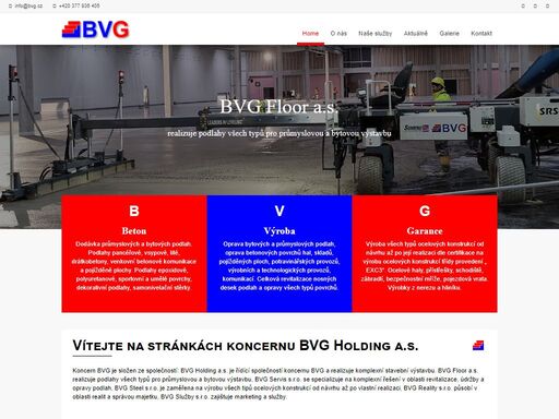 průmyslové a betonové podlahy