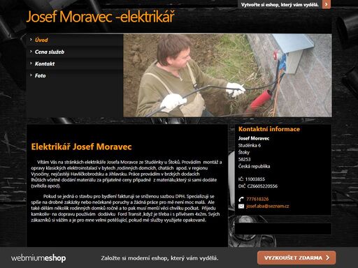 elektrikář,elektroinstalace,elektromontáže,opravy elektriky,montáž vypínačů a zásuvek,energomonitor,studénka,štoky,havlíčkův brod provádím běžné domovní a bytové elektroinstalace v havlíčkově brodě a okolí. energomonitor-prodej a montáž.