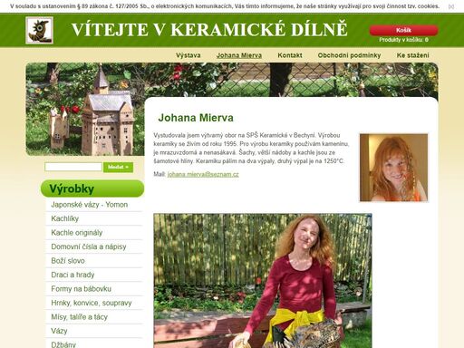 keramika na vysočině, keramické cedulky, krmítka, domovní čísla, hry, mísy, tácy, vázy, hrnce, květináče, krmítka, svícny, těžítka, světla, zvony