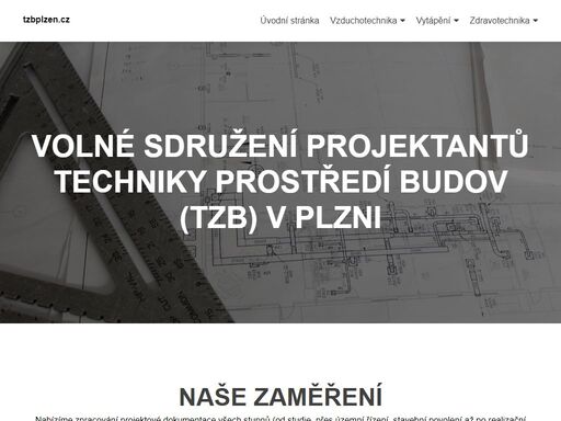 volné sdružení projektantů tzb. zabýváme se projekcí v oboru technických zařízení budov - vzduchotechnika, vytápění a zdravotní instalace.