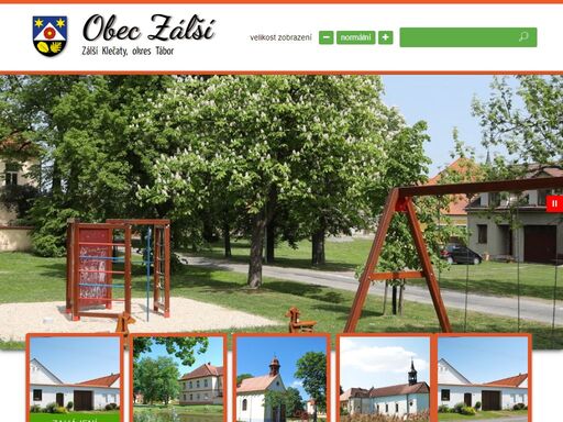 oficiální webové stránky obce zálší